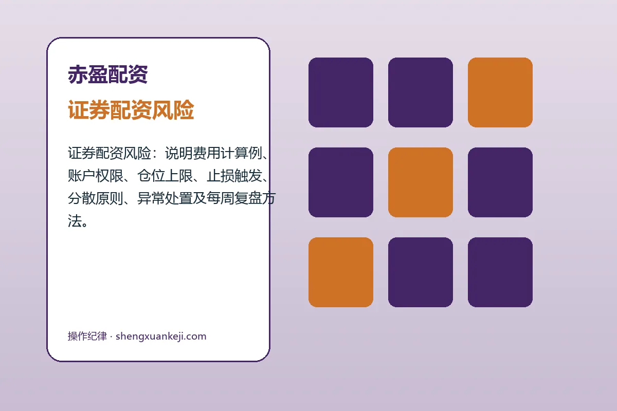 赤盈配资费用、账户与退出规则图解